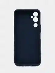 Темно-синий чехол для Tecno Pova Neo 2 силиконовый, матовый, с защитой камеры