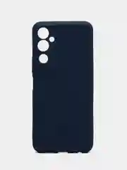 Темно-синий чехол для Tecno Pova Neo 2 силиконовый, матовый, с защитой камеры