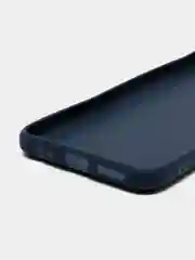 Темно-синий чехол для Tecno Pova Neo 2 силиконовый, матовый, с защитой камеры