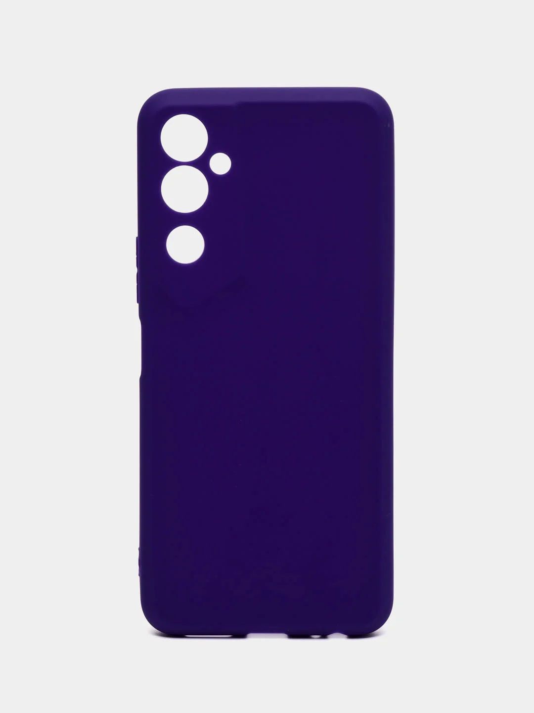 Фиолетовый чехол для Tecno Pova Neo 2 силиконовый, матовый, с защитой камеры