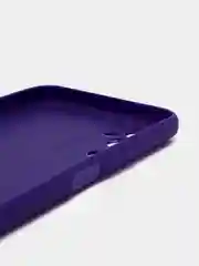 Фиолетовый чехол для Tecno Pova Neo 2 силиконовый, матовый, с защитой камеры