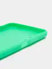 Бирюзовый чехол для Tecno Pova Neo 2 силиконовый, матовый, с защитой камеры