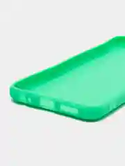 Бирюзовый чехол для Tecno Pova Neo 2 силиконовый, матовый, с защитой камеры