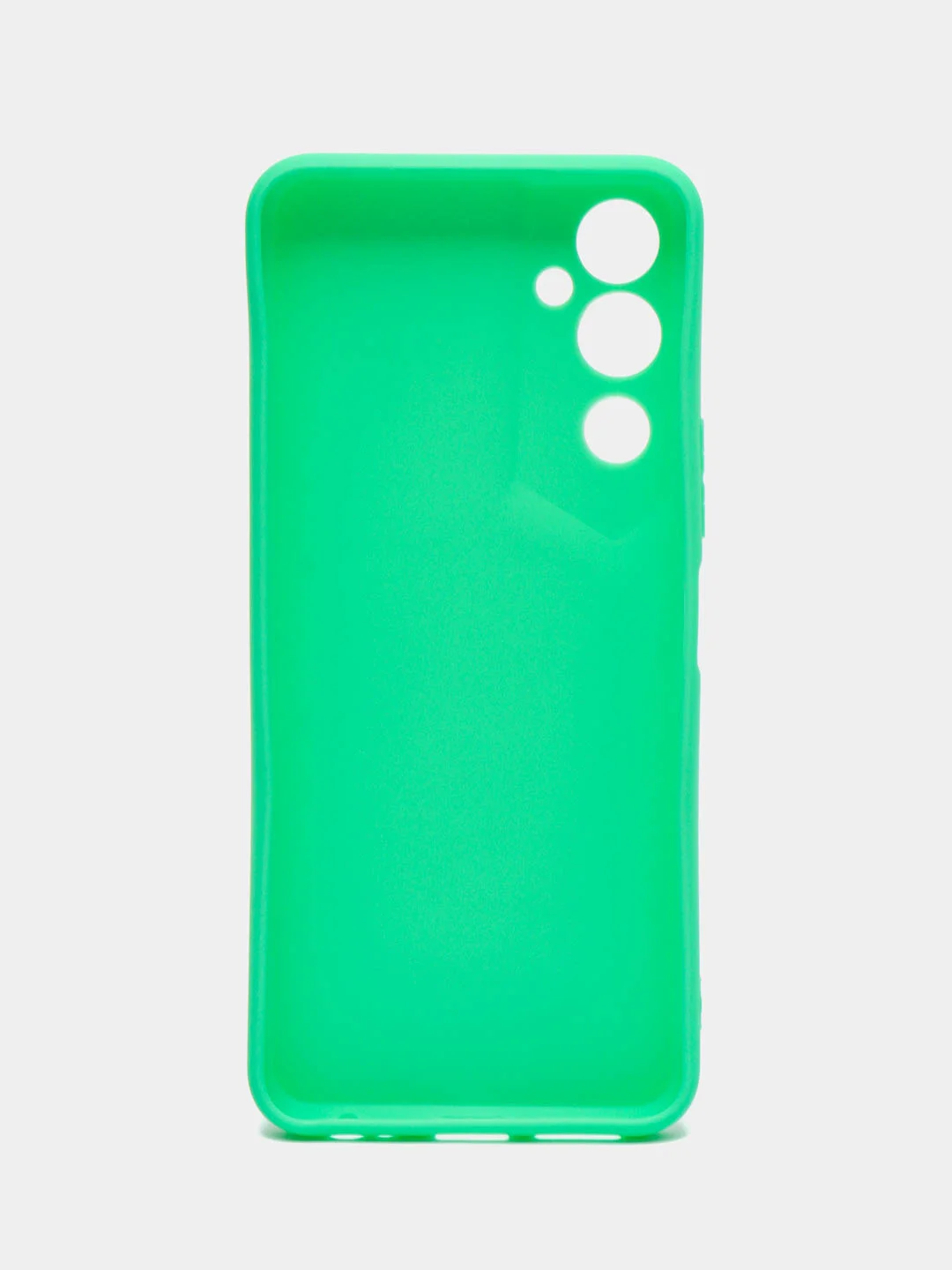 Бирюзовый чехол для Tecno Pova Neo 2 силиконовый, матовый, с защитой камеры