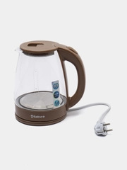 Чайник электрический Sakura SA-2734C, стеклянный, с точечной подсветкой, 1.8 л