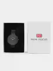 Черный женские наручные часы Mini Focus MF0179L, в подарочной упаковке
