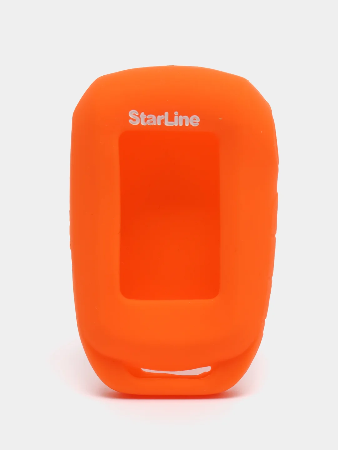 Красный чехол для брелка сигнализации Starline А92, А94, силиконовый