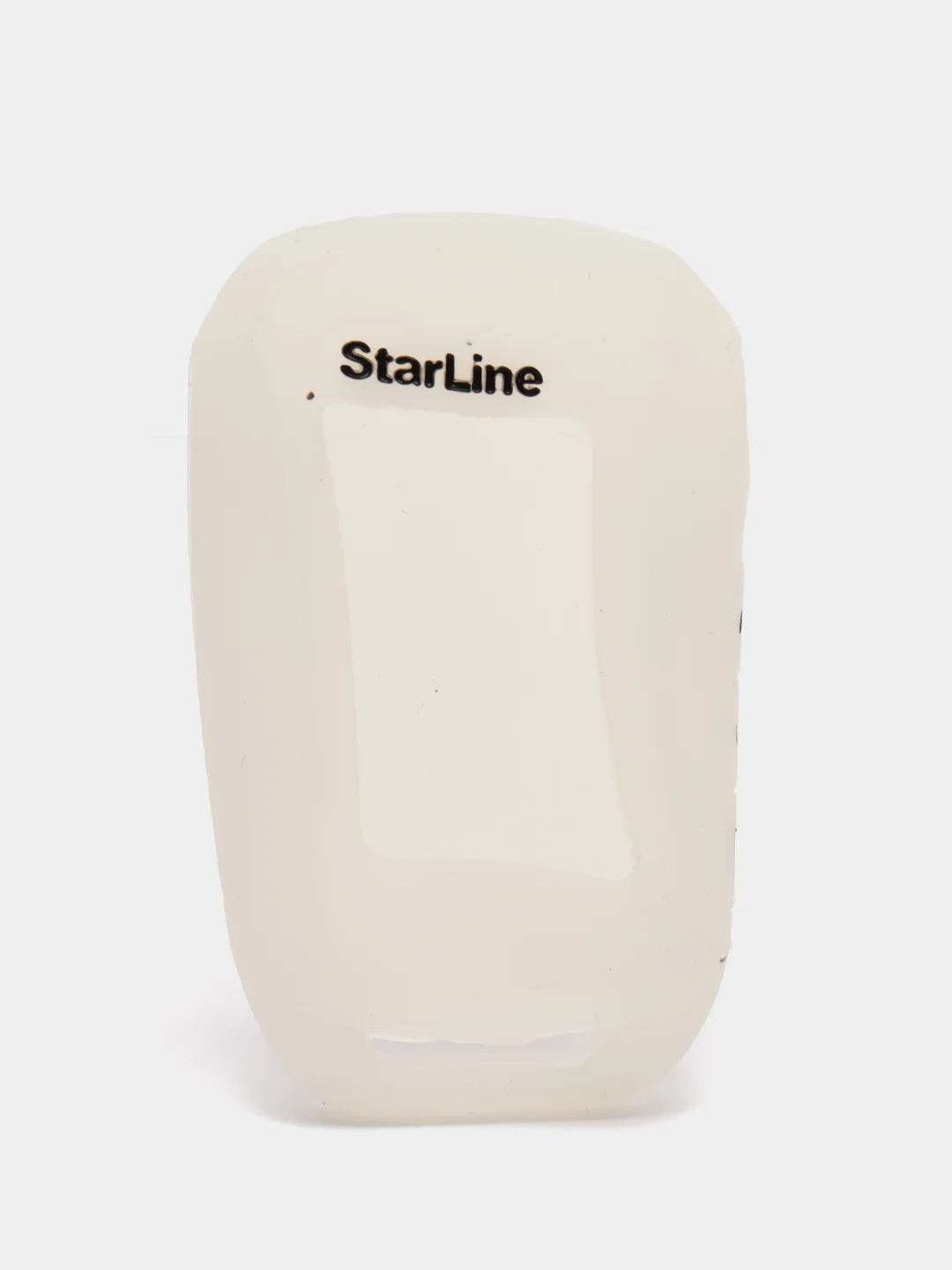 Белый чехол для брелка сигнализации Starline А92, А94, силиконовый