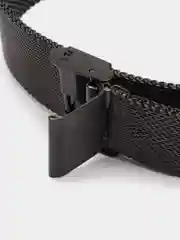 Черный женские наручные часы Mini Focus MF0181G с календарём, в подарочной упаковке