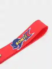 Алый брелок для ключей "Соник"