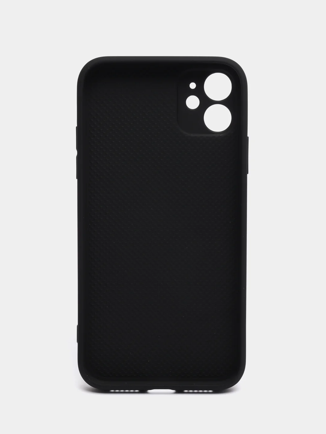 Черный чехол для айфон со стеклянной панелью iPhone 11, 12, 13, 14, Pro, 12 Pro Max, 14 Pro