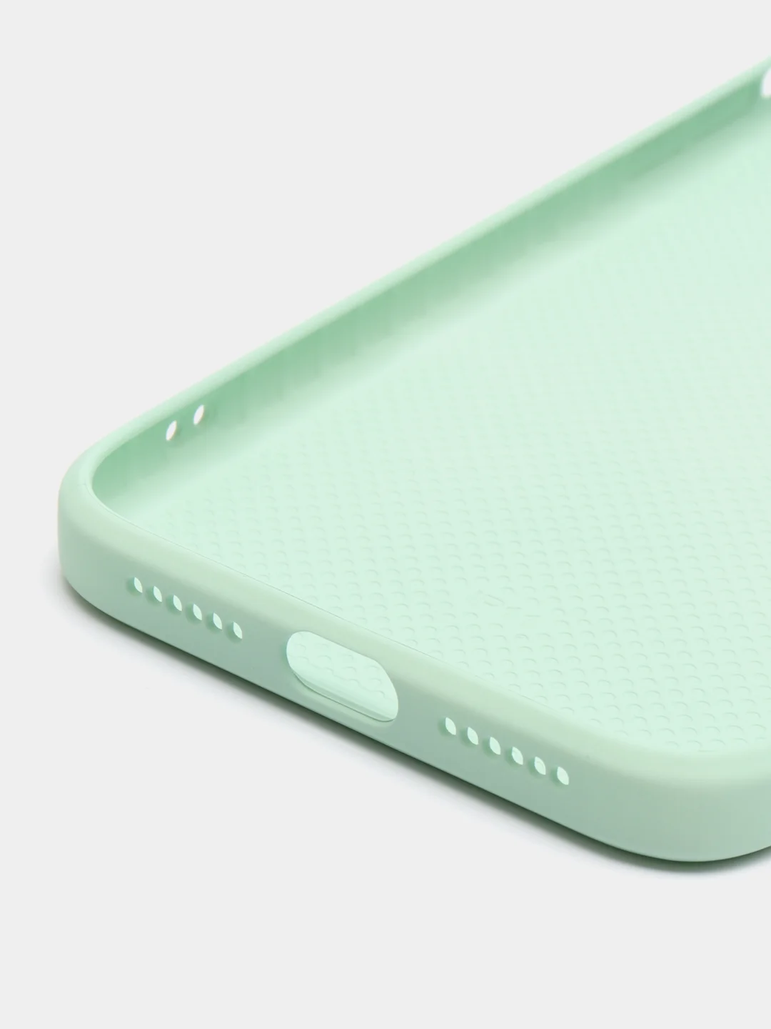 Бирюзовый чехол для айфон со стеклянной панелью iPhone 11, 12, 13, 14, Pro, 12 Pro Max, 14 Pro