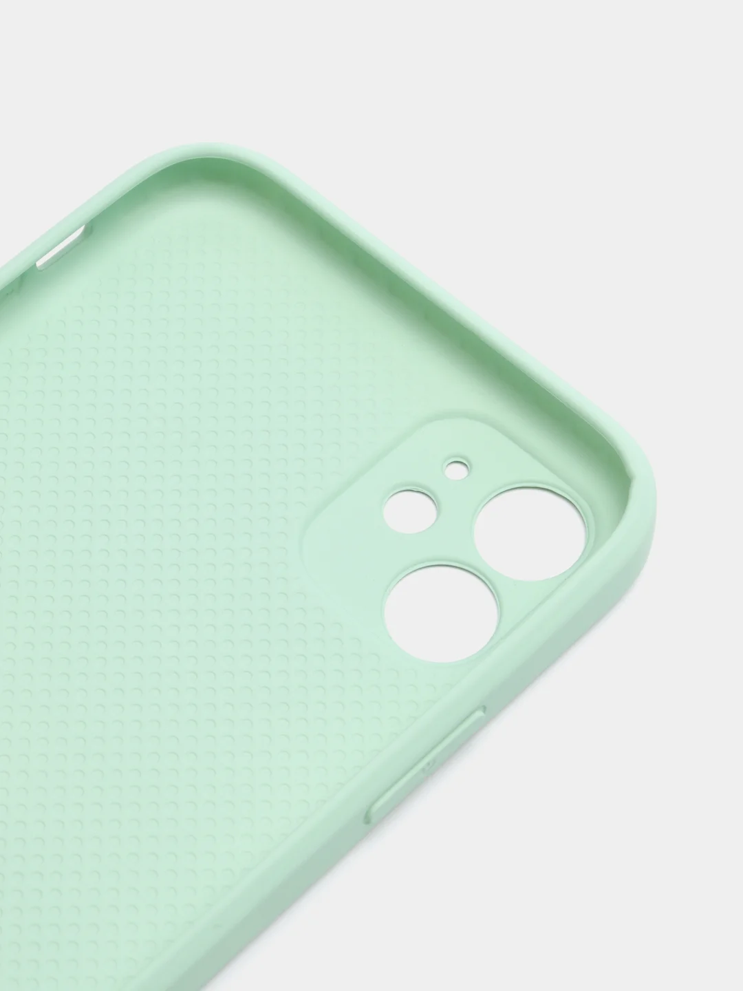 Бирюзовый чехол для айфон со стеклянной панелью iPhone 11, 12, 13, 14, Pro, 12 Pro Max, 14 Pro
