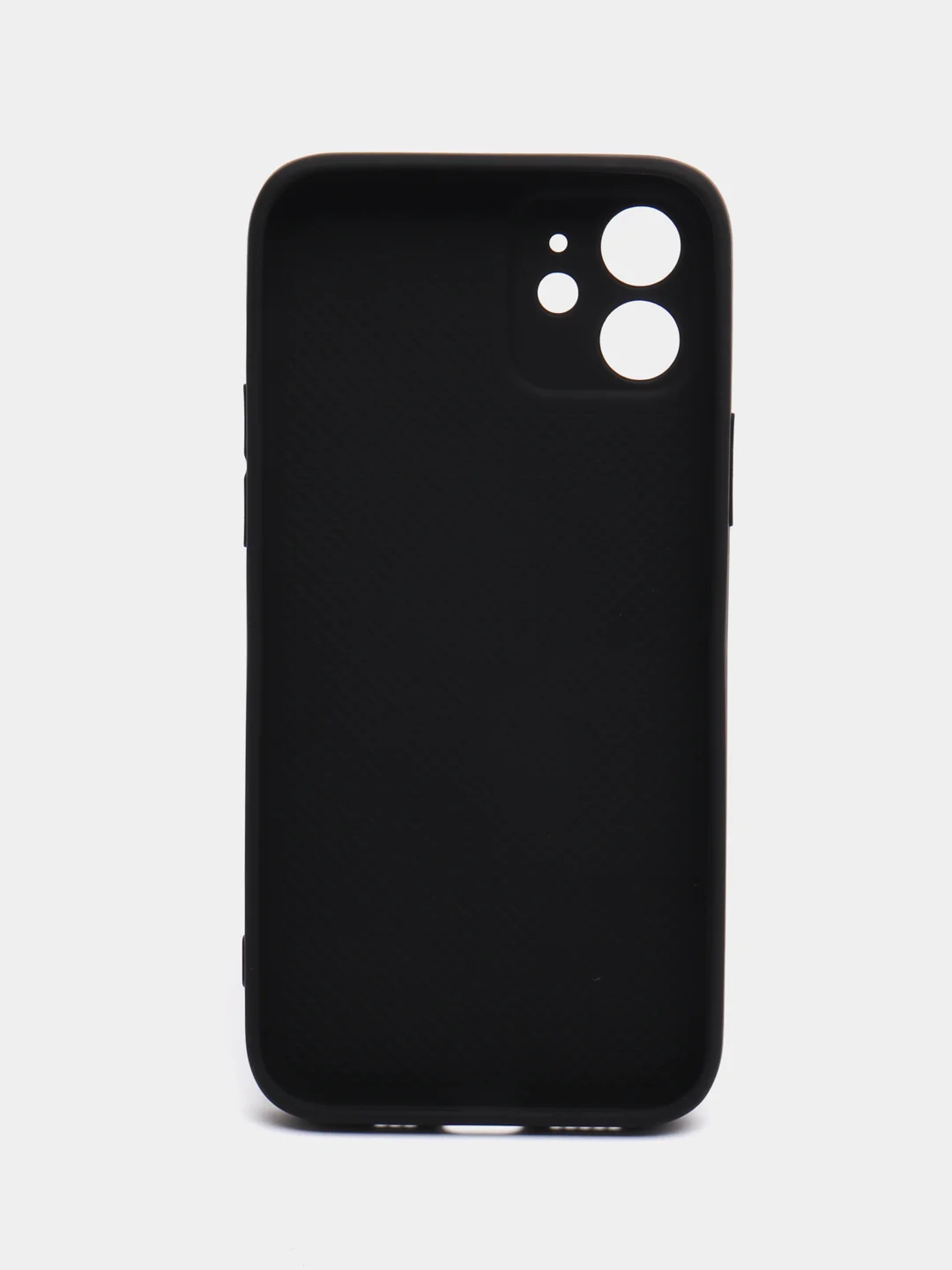 Черный чехол для айфон со стеклянной панелью iPhone 11, 12, 13, 14, Pro, 12 Pro Max, 14 Pro