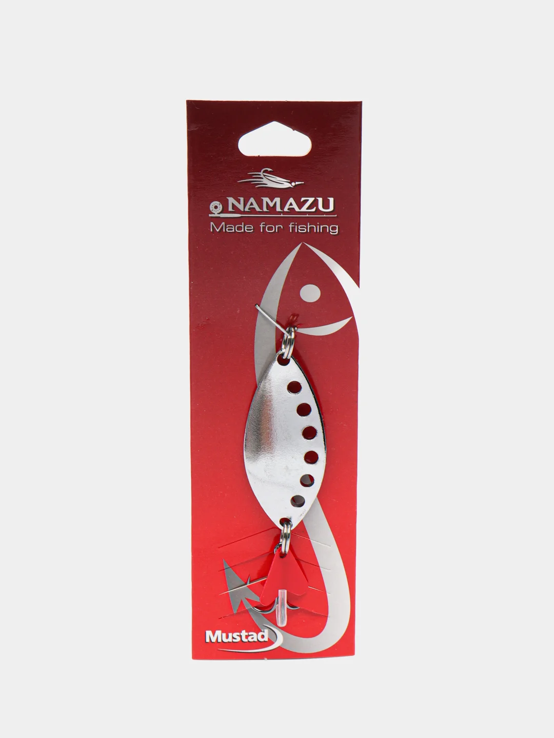Серебряный блесна рыболовная Namazu, колеблющаяся, 14-17 г