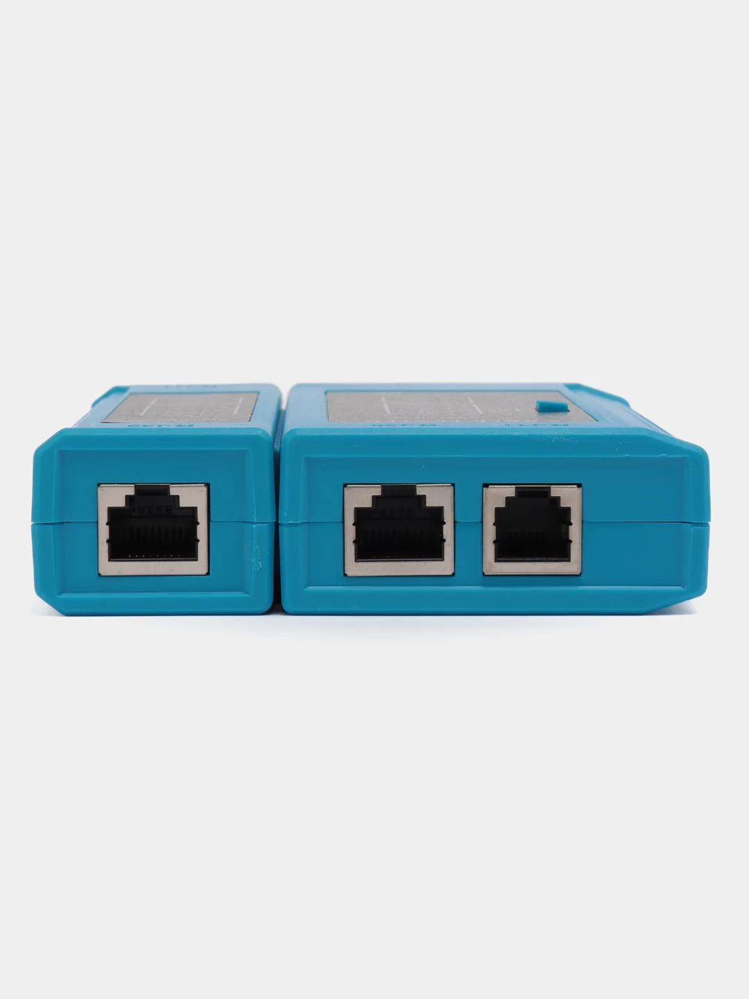 Синий тестер сетевого LAN интернет кабеля RJ45 и телефонного кабеля RJ11