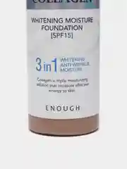 Бежевый тональный крем Enough Collagen Whitening Moisture Foundation SPF 15, с коллагеном, 100 мл