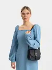 Черный сумка кросс-боди женская, через плечо