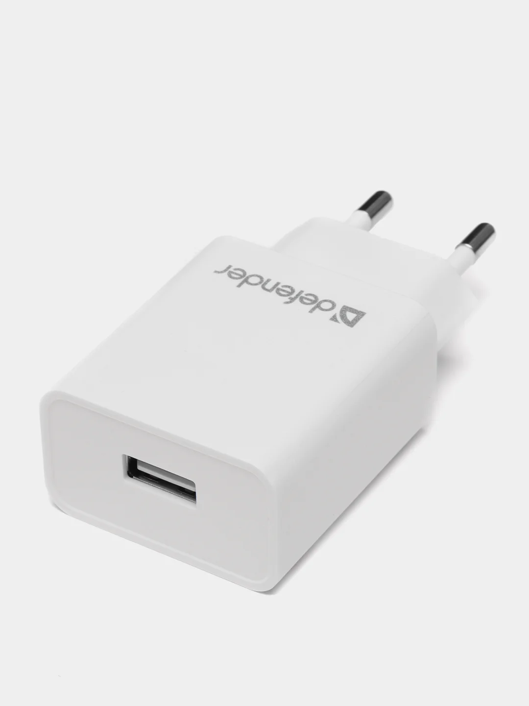 Сетевое зарядное устройство Defender UPA-21 белый, 1xUSB, 5V/2.1А