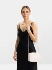 Белый сумка кросс-боди, женская, на цепочке