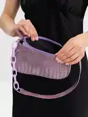 Фиолетовый сумка на Новый год женская
