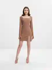 Розовый женское платье вечернее