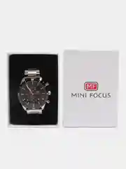 Черный мужские наручные часы Mini Focus MF0283G с хронографом, в подарочной упаковке