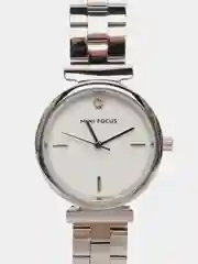 Серебряный женские наручные часы Mini Focus MF0309L, в подарочной упаковке