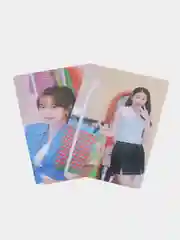 Розовый карточки женских k-pop групп TWICE, AESPA, IVE, NewJeans, 55 штук