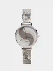 Серебряный женские наручные часы Mini Focus MF0291L, в подарочной упаковке
