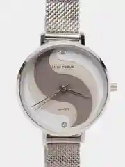 Серебряный женские наручные часы Mini Focus MF0291L, в подарочной упаковке