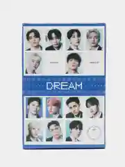 Синий карточки k-pop Seventeen, 55 штук