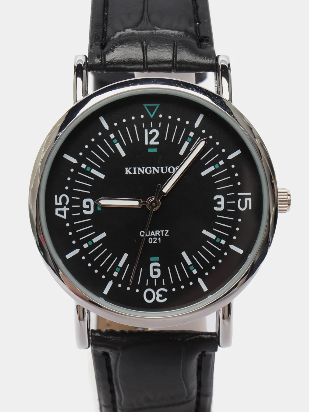 Черный мужские наручные часы KINGNUOS K-021 в подарочной упаковке
