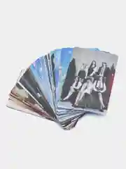 Голубой карточки женских k-pop групп TWICE, AESPA, IVE, NewJeans, 55 штук