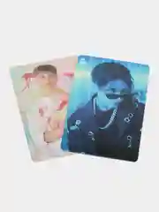 Черный карточки k-pop Seventeen, 55 штук