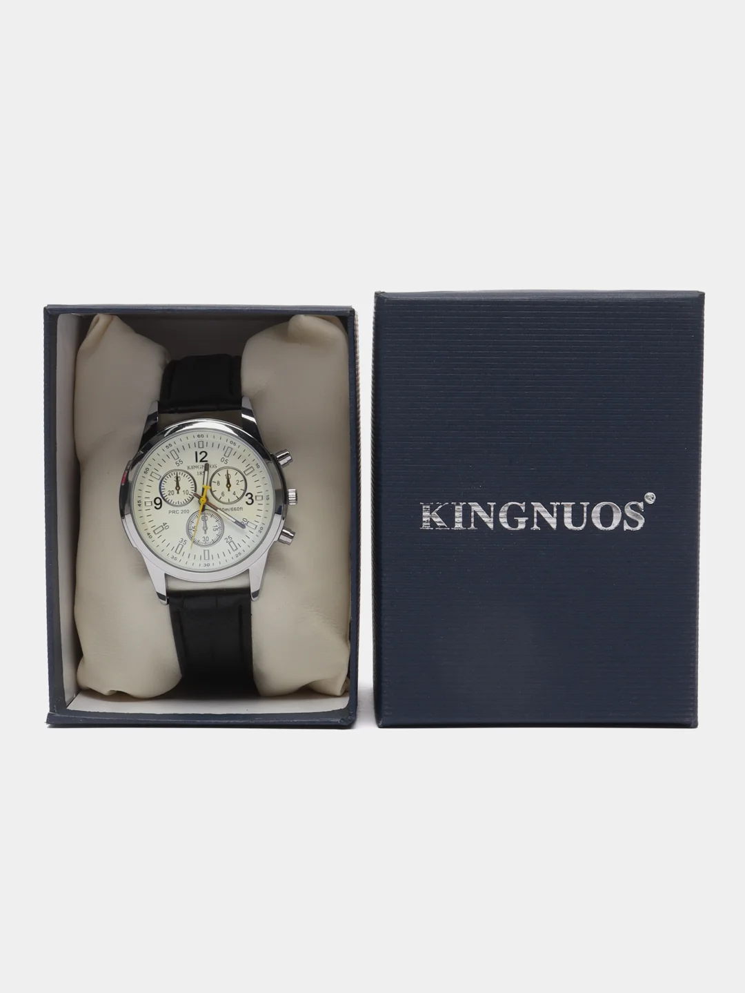 Хром мужские наручные часы KINGNUOS K-1857, в подарочной упаковке