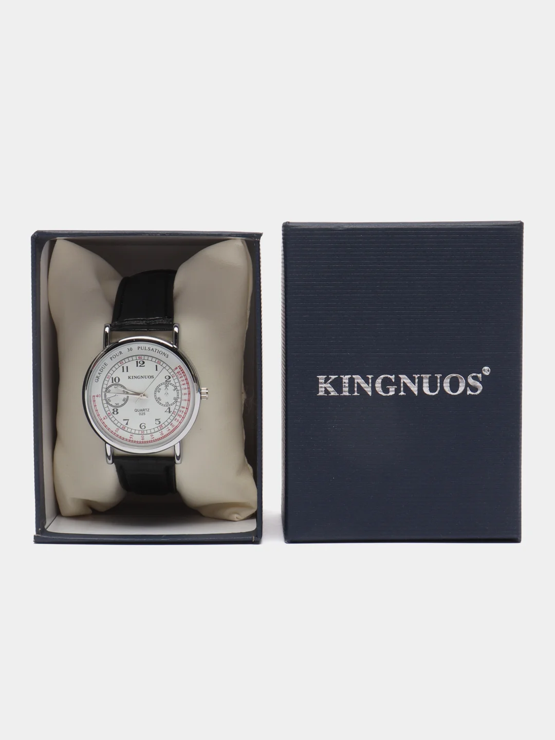 Хром мужские наручные часы KINGNUOS K-025, в подарочной упаковке