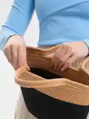 Черный сумка пляжная