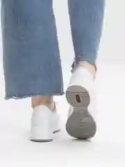 Белый кроссовки женские Rieker