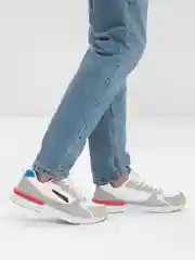Белый кроссовки мужские, демисезонные