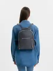 Бордовый рюкзак женский из экокожи, А4