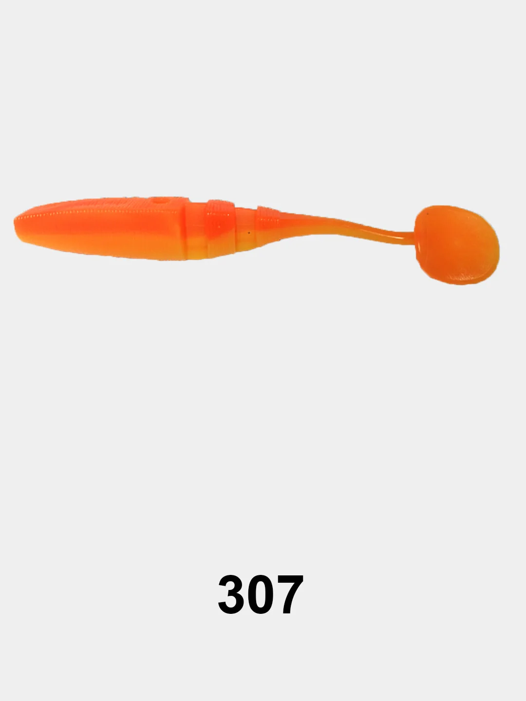 Виброхвост BAT SLIPPERY WORM, съедобный, FTAQ110, 1/6