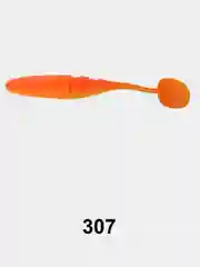 Виброхвост BAT SLIPPERY WORM, съедобный, FTAQ110, 1/6