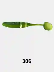 Виброхвост BAT SLIPPERY WORM, съедобный, FTAQ110, 1/6