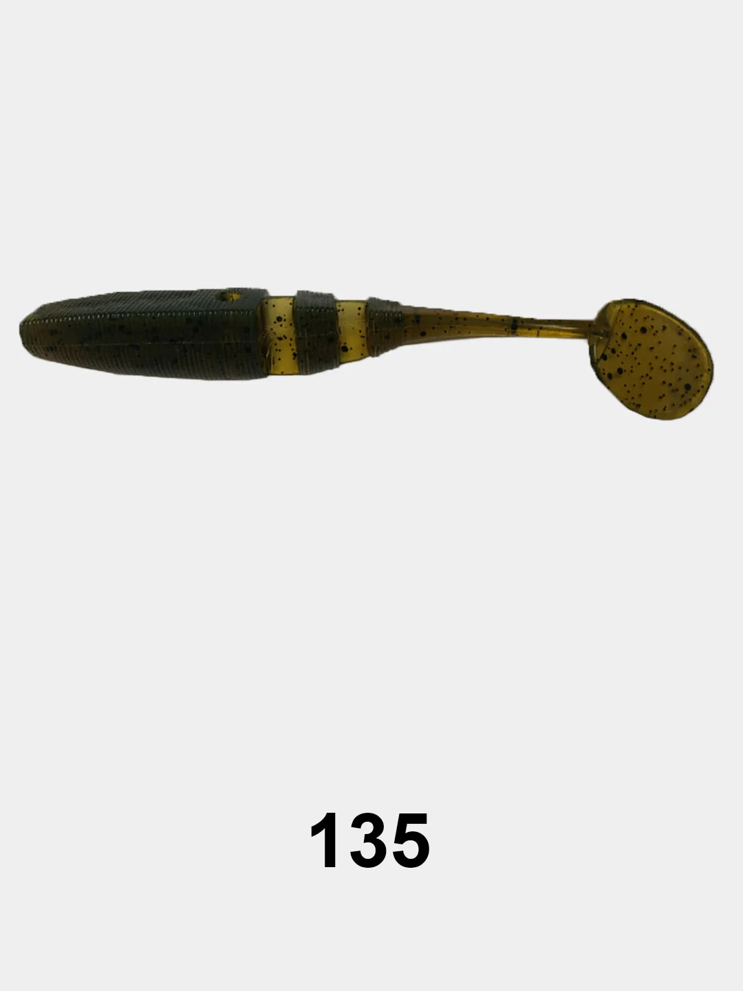 Виброхвост BAT SLIPPERY WORM, съедобный, FTAQ110, 1/6