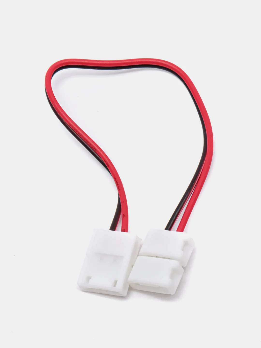 Коннектор выводной LED (8mm, провод 15cm)  для светодиодной ленты - 1 шт