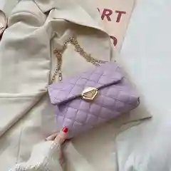 Лавандовый сумка женская