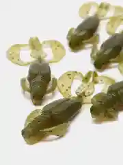 Оливковый силиконовые приманки рачок 7см (6 шт упаковка)