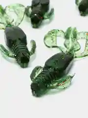 Зеленый силиконовые приманки рачок 7см (6 шт упаковка)