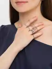 Серебряный кольца, набор 22 штуки